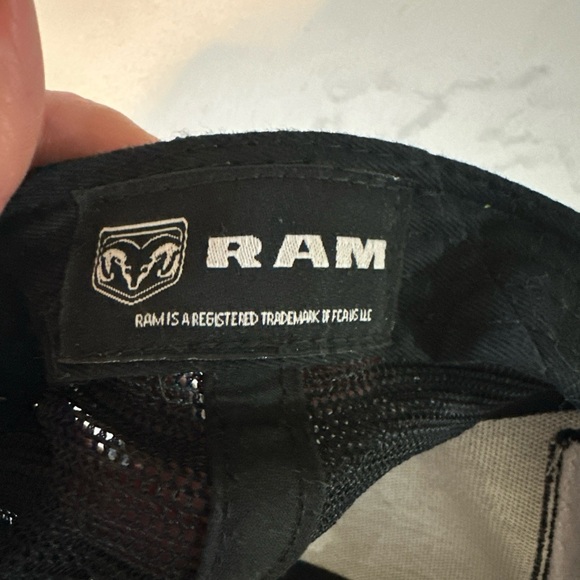 RAM TRUCK Officially Licensed Black Snapback Hat - Picture 3 of 6